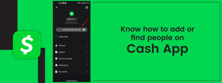 How to add and find people on Cash App?